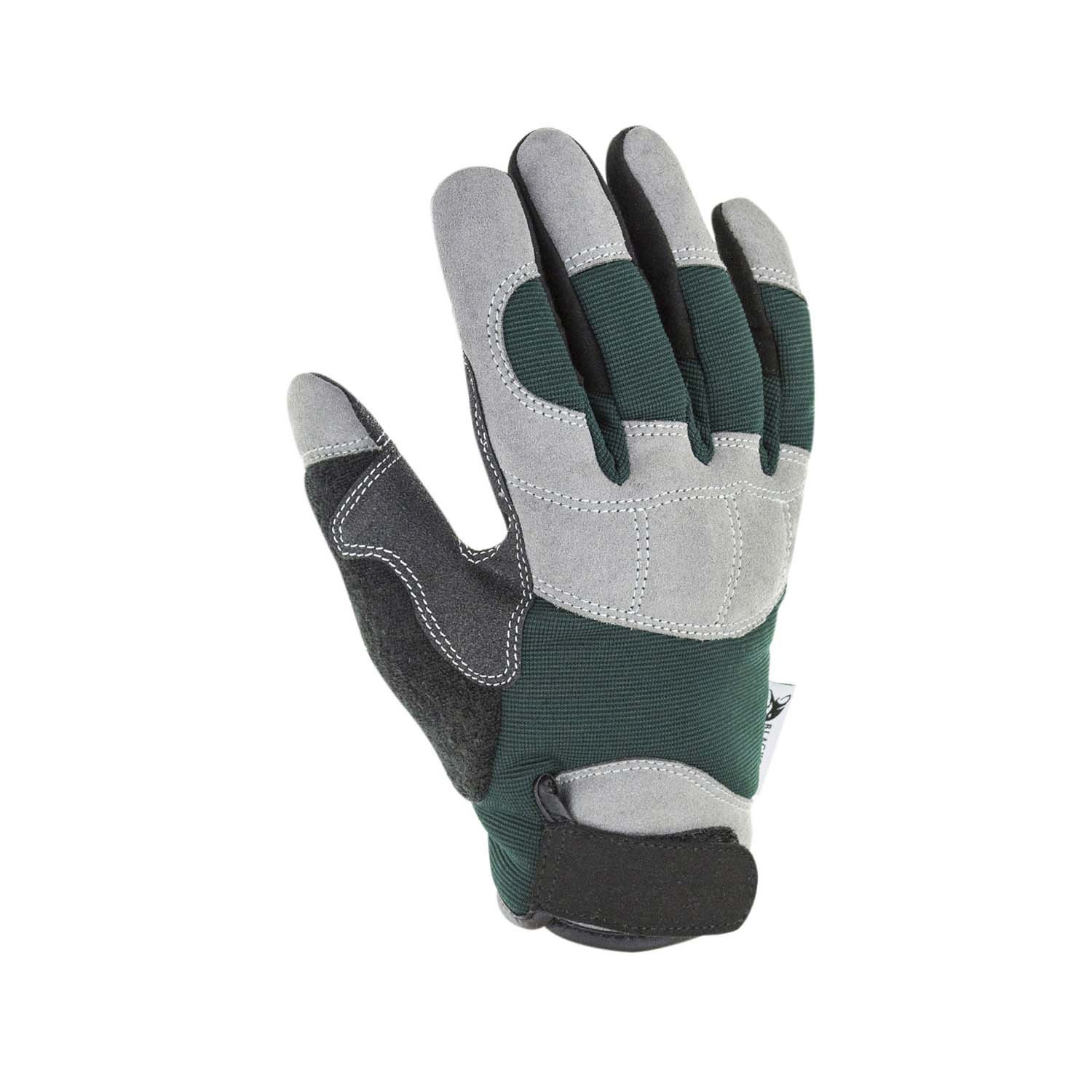 BLACKFOX Gants travaux de jardin Vert - Taille 9 (stock faux)