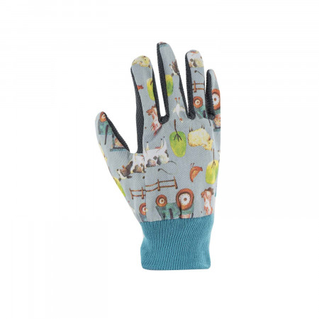 Gants de jardin enfant coloris gris Blackfox Clever - Taille 4 :  Accessoires de jardinage enfant BLACKFOX jardin - botanic®