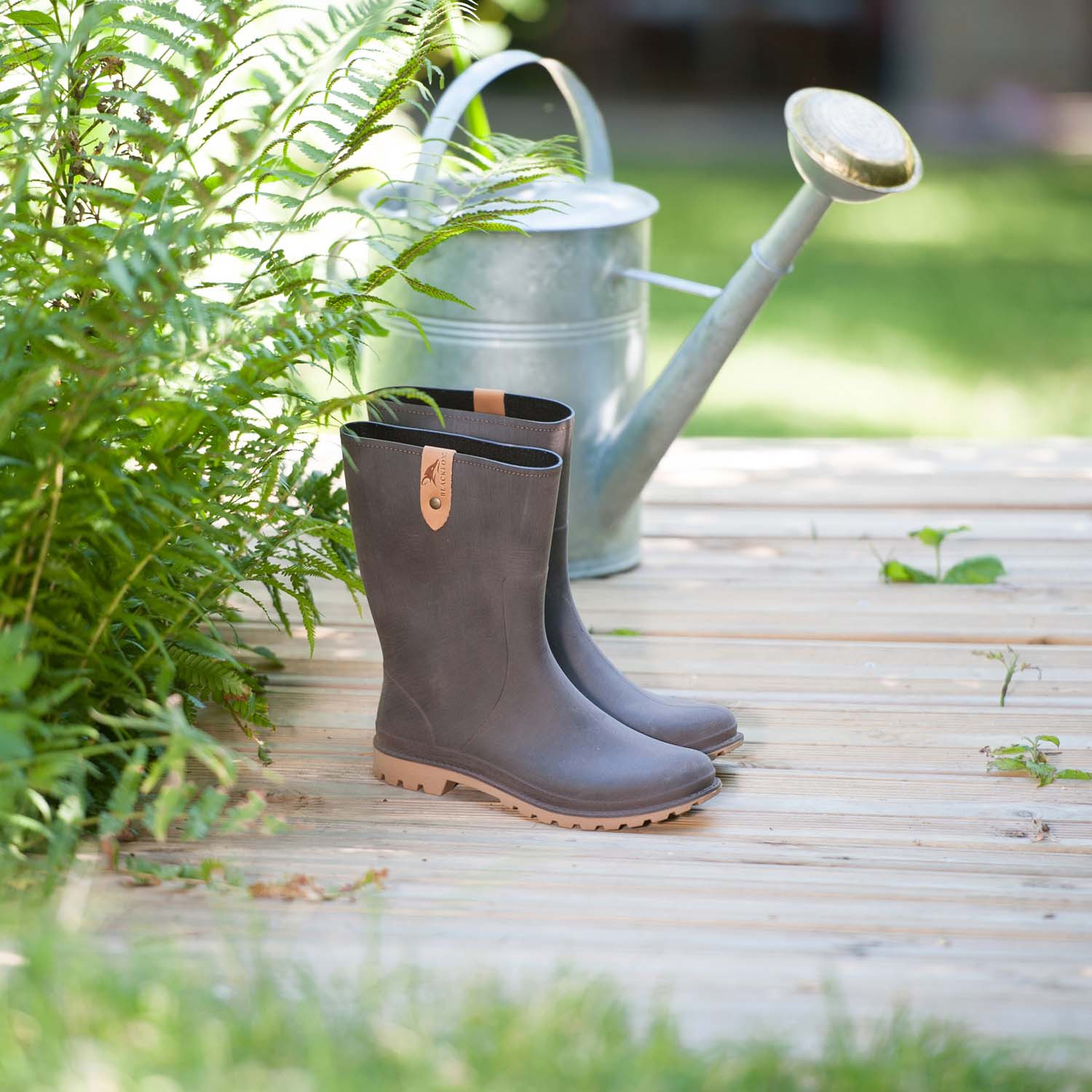 Bottes de pluie femme pied large new arrivals
