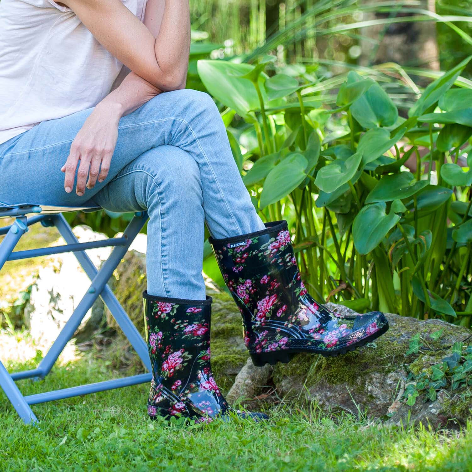 Bottes caoutchouc top jardin femme