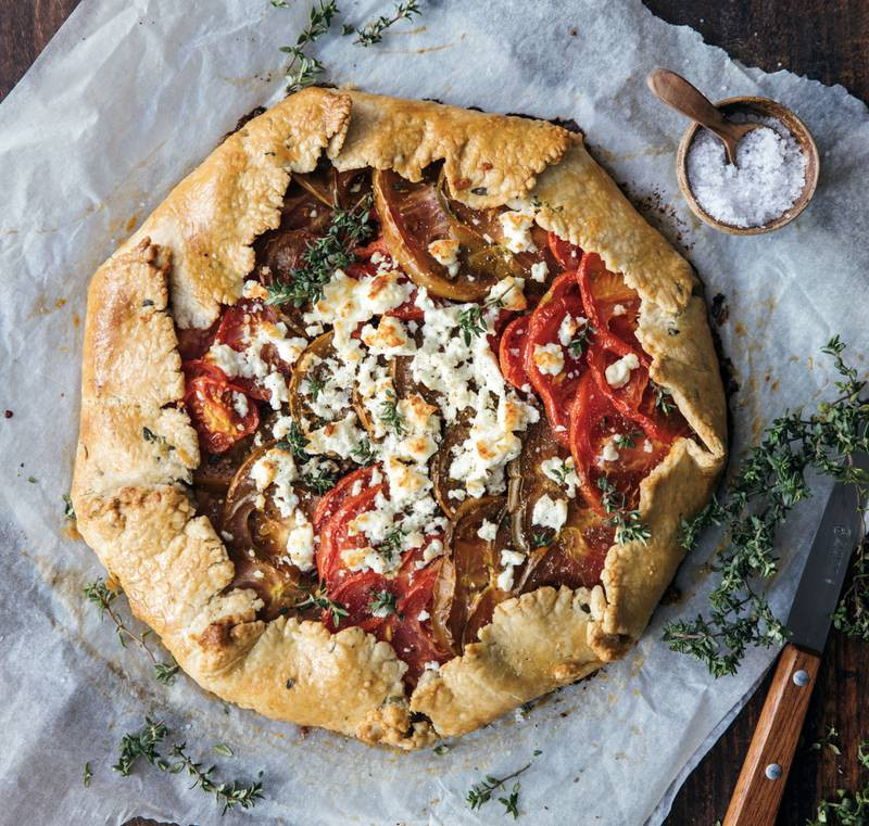 tarte rustique tomate