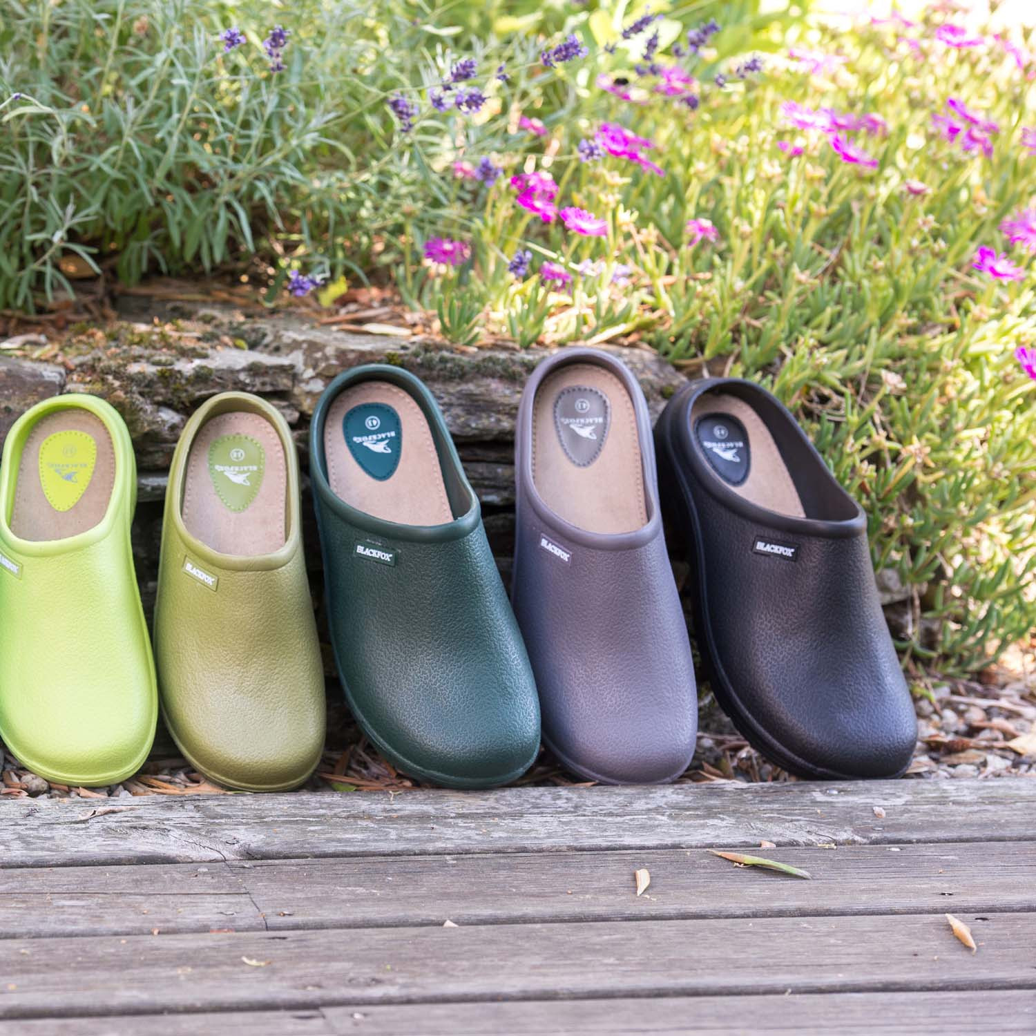 Blackfox Men s rubber clogs