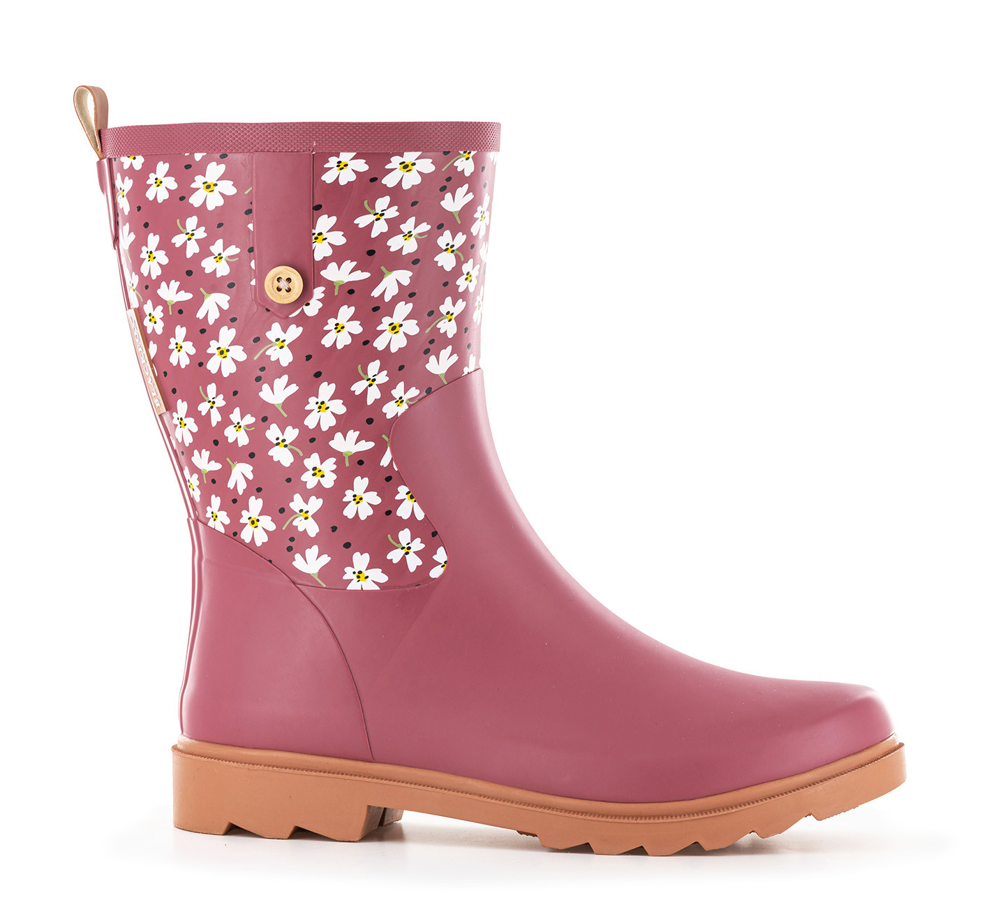 marjolaine demi botte rose cote