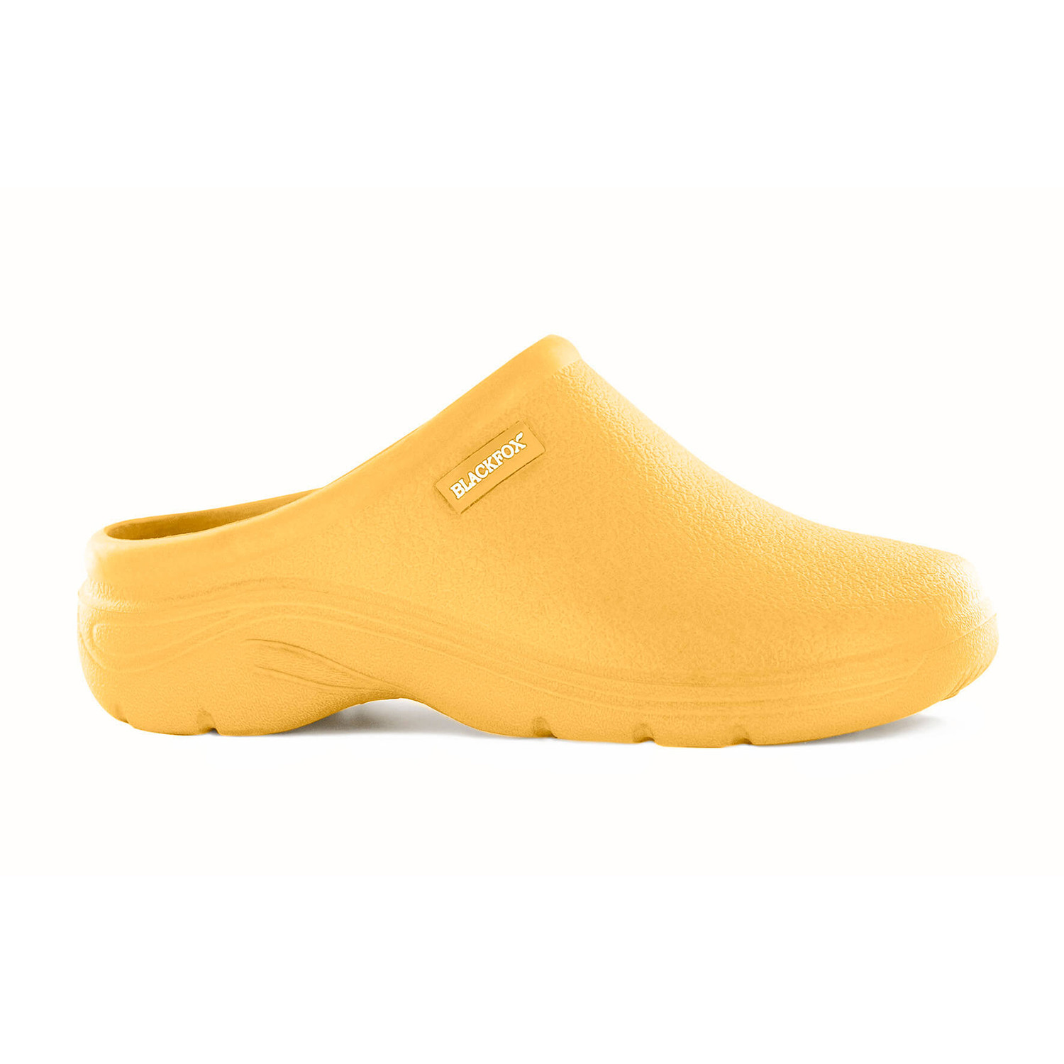 yellow garden clogs