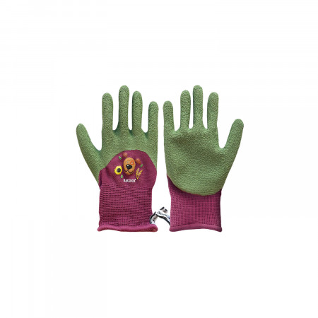 Gants de jardin enfant coloris gris Blackfox Clever - Taille 4