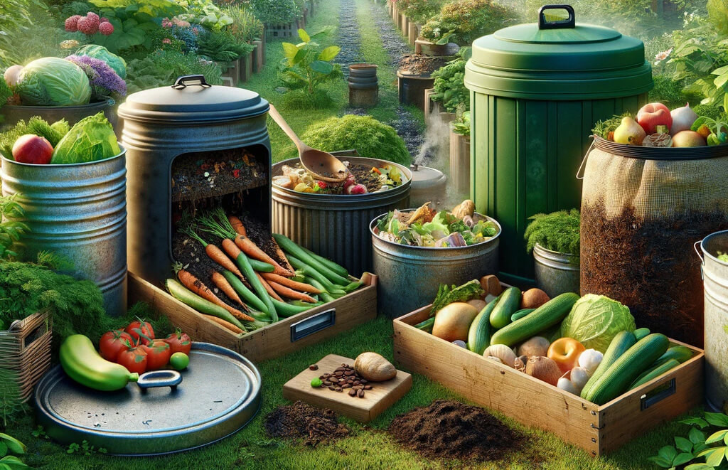 photo illustrant le compost