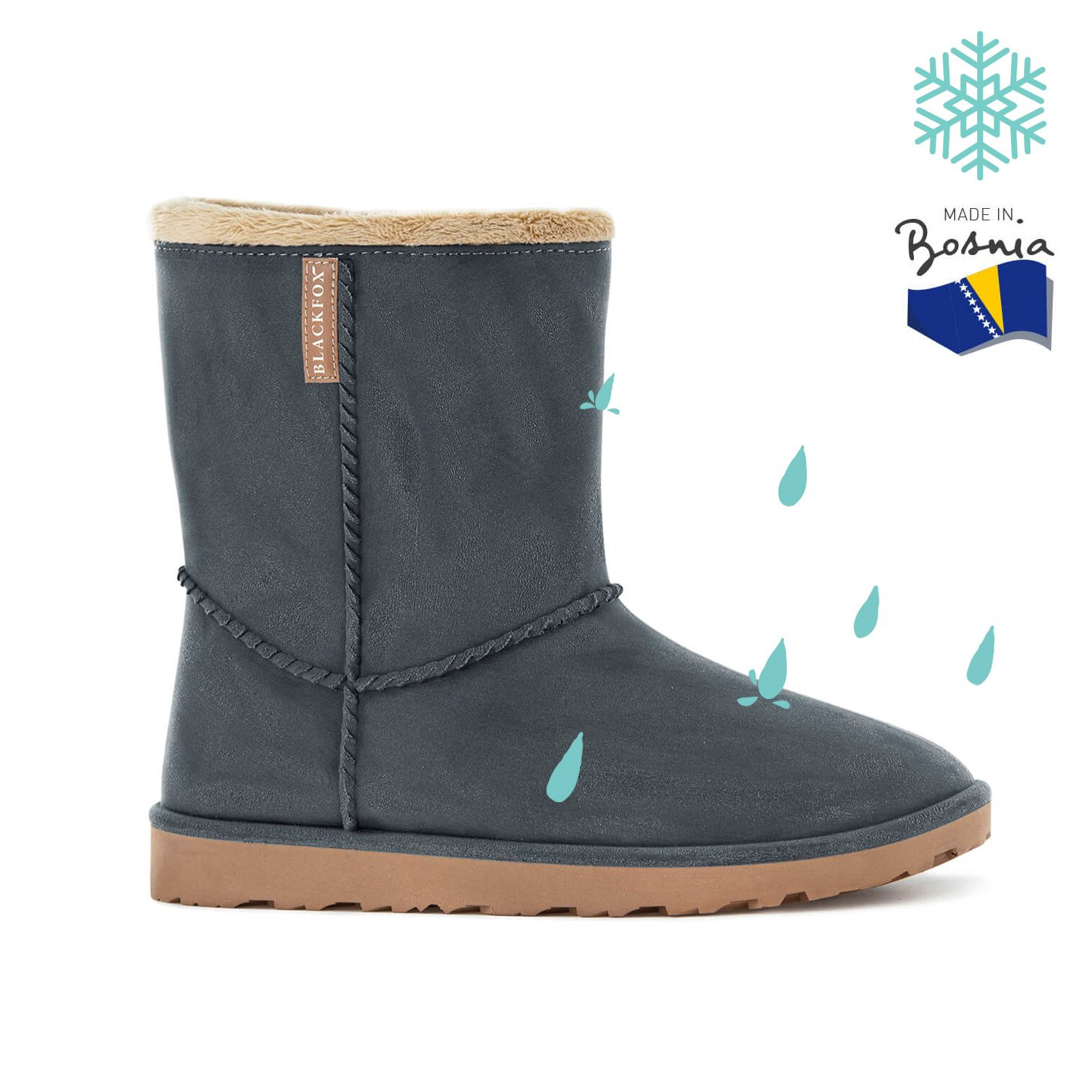 cheyennetoo demi botte anthracite cote