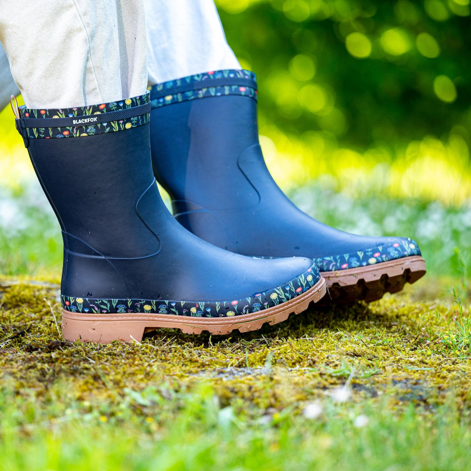 judy demi botte marine nm porté